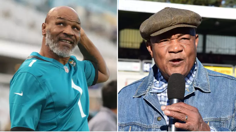 George Foreman Gives His Honest Opinion On Mike Tyson's Boxing Comeback 