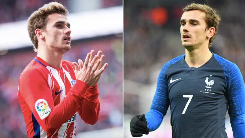 There's A Reason Why Antoine Griezmann Never Wears A Short Sleeved Shirt