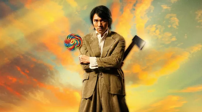 Steven Chow starred as Sing in Kung Fu Hustle.