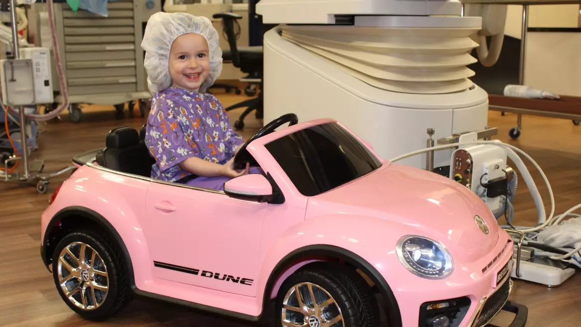 Hospital Gives Cars To Young Patients To Drive To Surgery