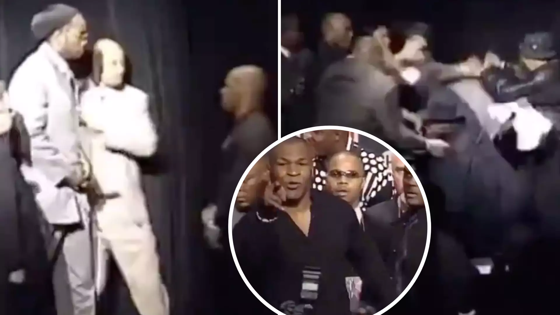 When Lennox Lewis And Mike Tyson Fought On Stage In The Craziest Live Face-Off Ever