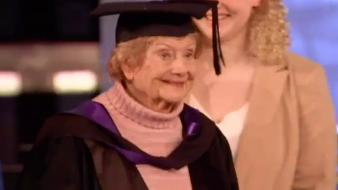 Grandmother Gets Her Masters At The Ripe Old Age Of 90