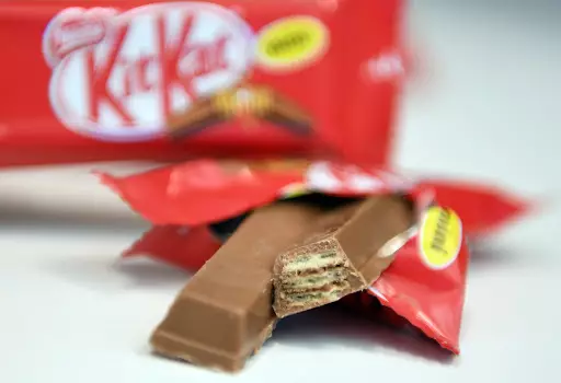 The KitKat Chunky is bigger than the normal KitKat wafer bar (