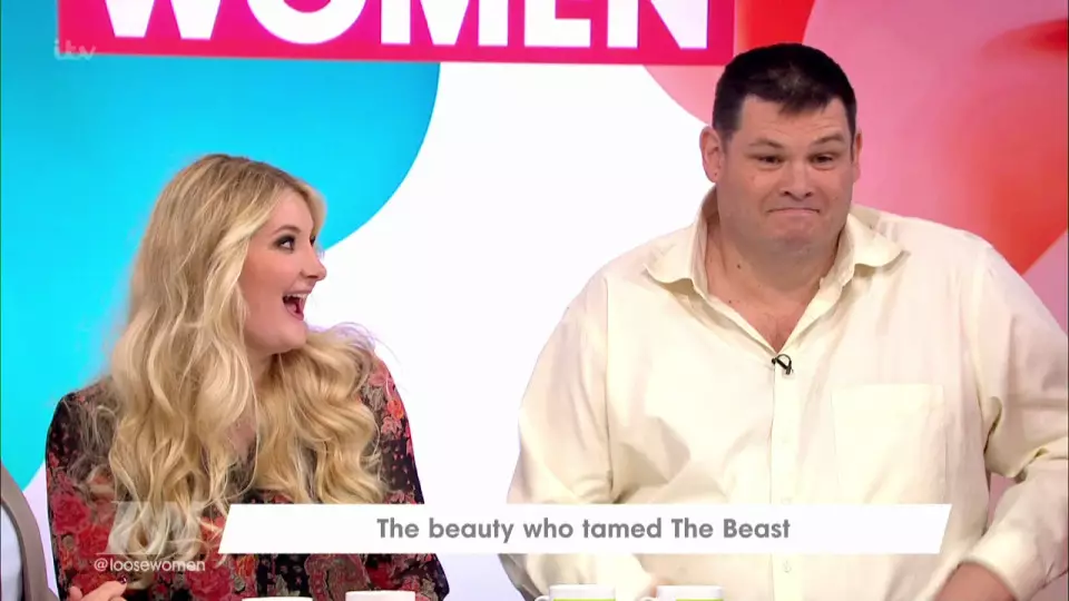 Mark and Katie appeared on Loose Women.