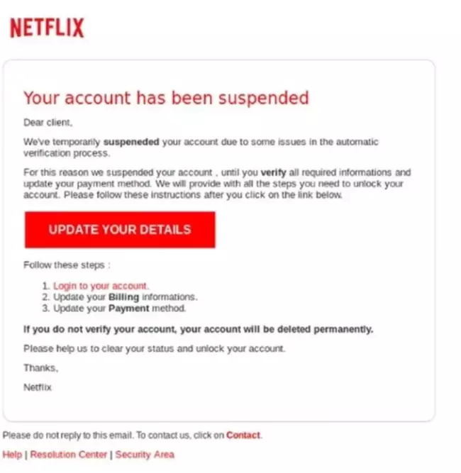 Netflix subscribers are being warned to watch out for hoax emails. 