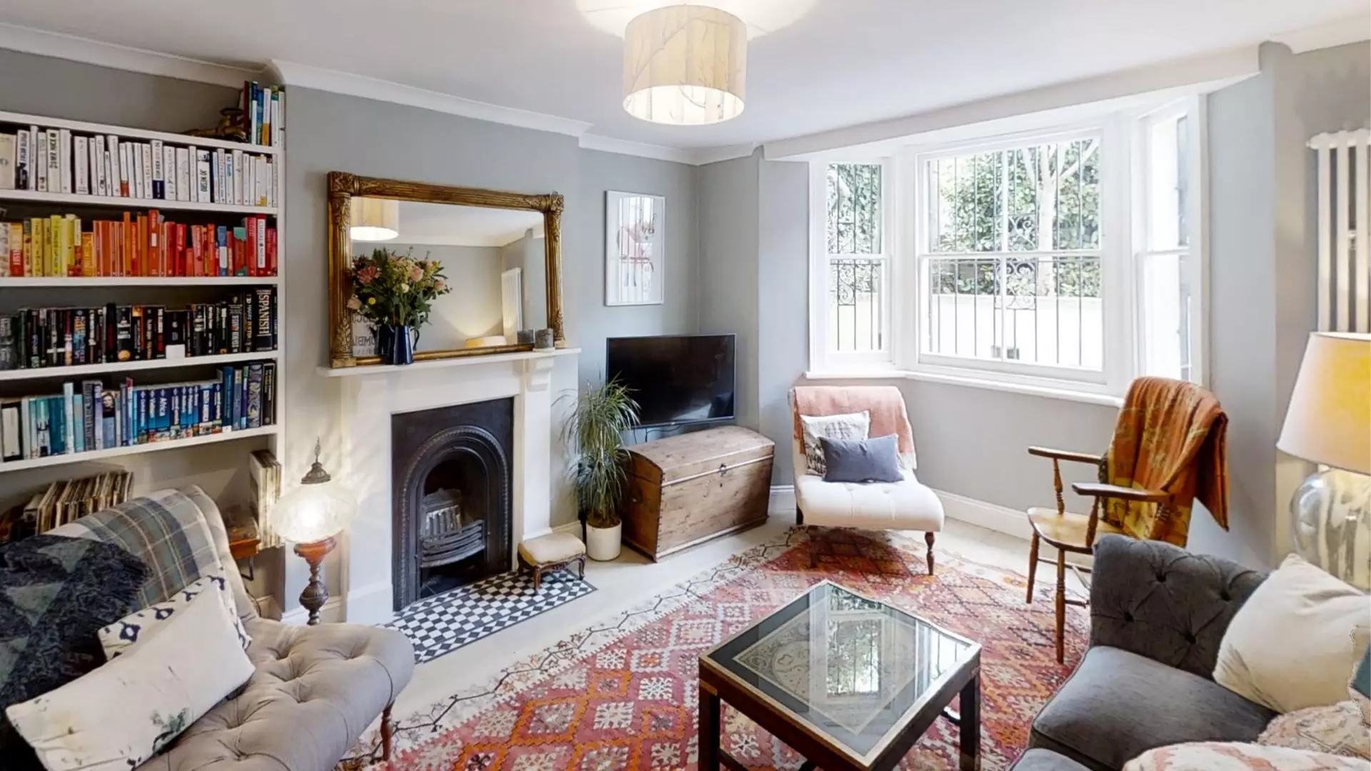 The beautiful property is located in Denmark Hill, London (