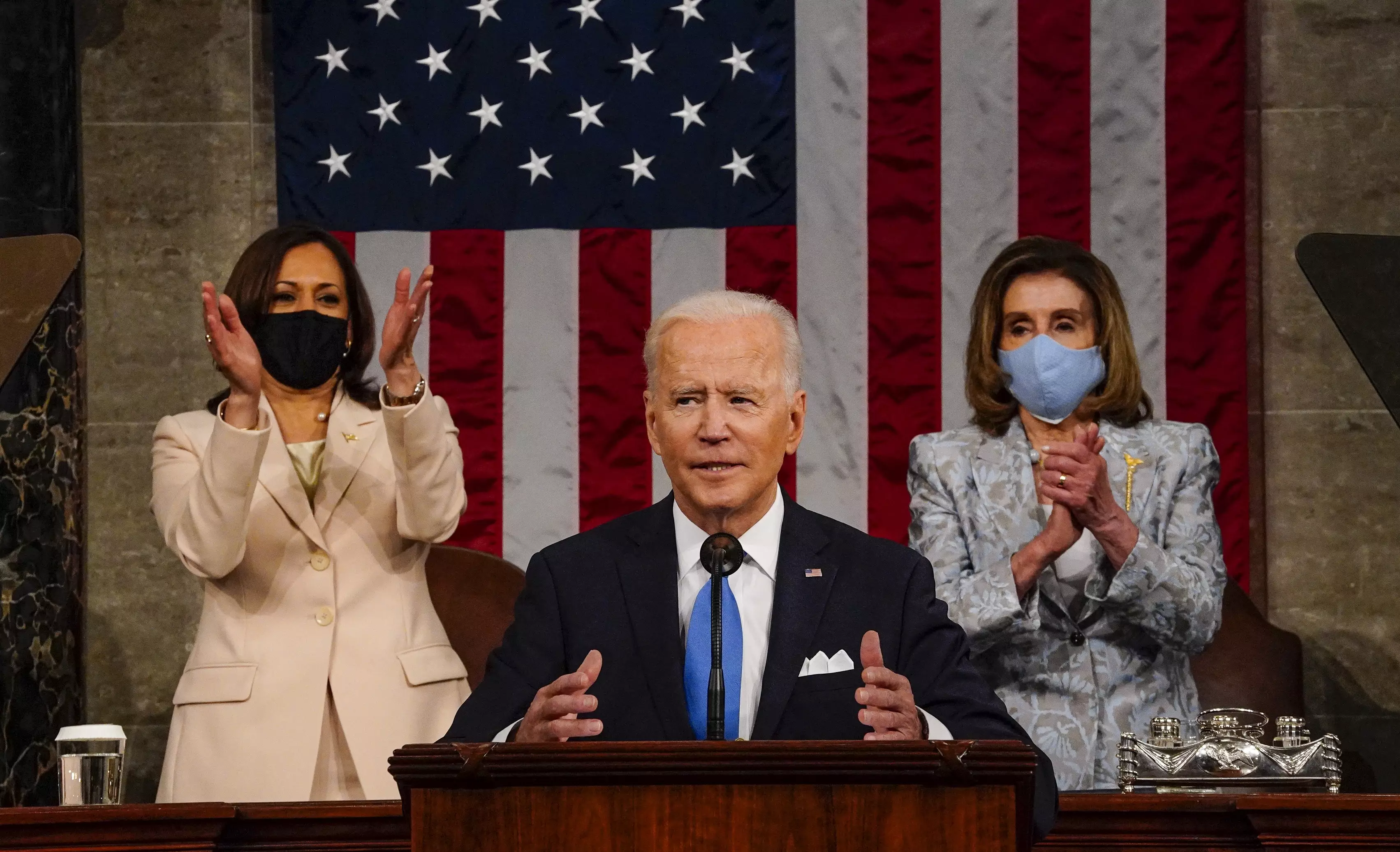 President Biden recently gave his first address to a joint session of Congress.