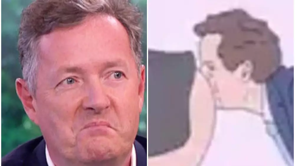 Piers Morgan Hits Out At BBC For Broadcasting Trump Cartoon