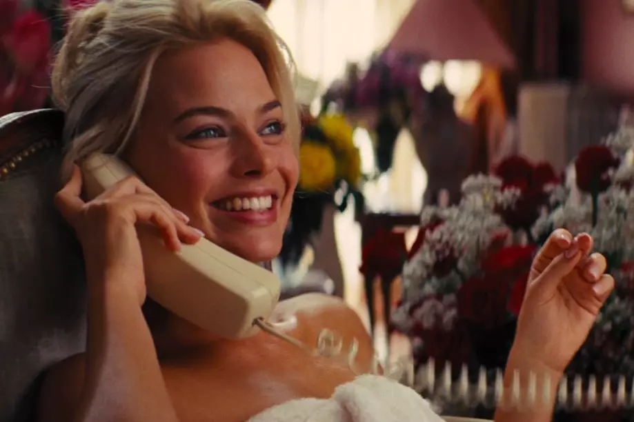 Margot Robbie as Naomi Lapaglia in The Wolf of Wall Street.