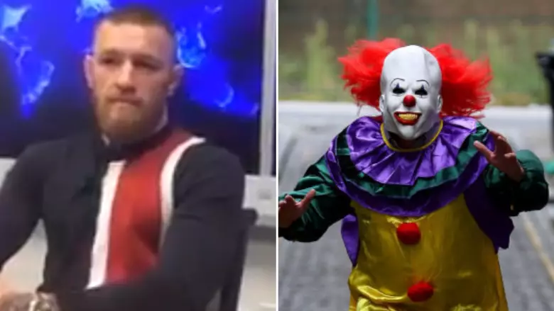Conor McGregor Would 'Slap The Head Off' A Killer Clown 