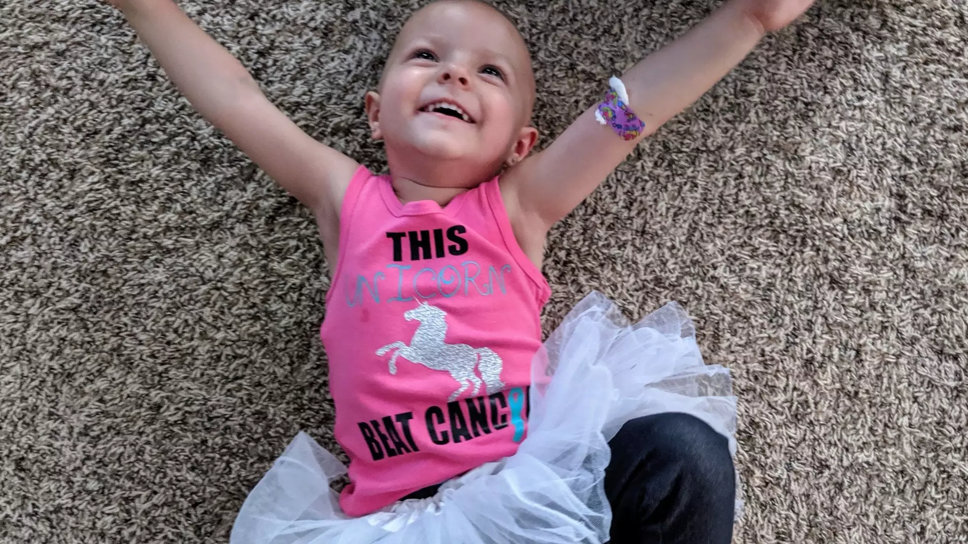 Two-Year-Old Beats Rare Form Of Ovarian Cancer