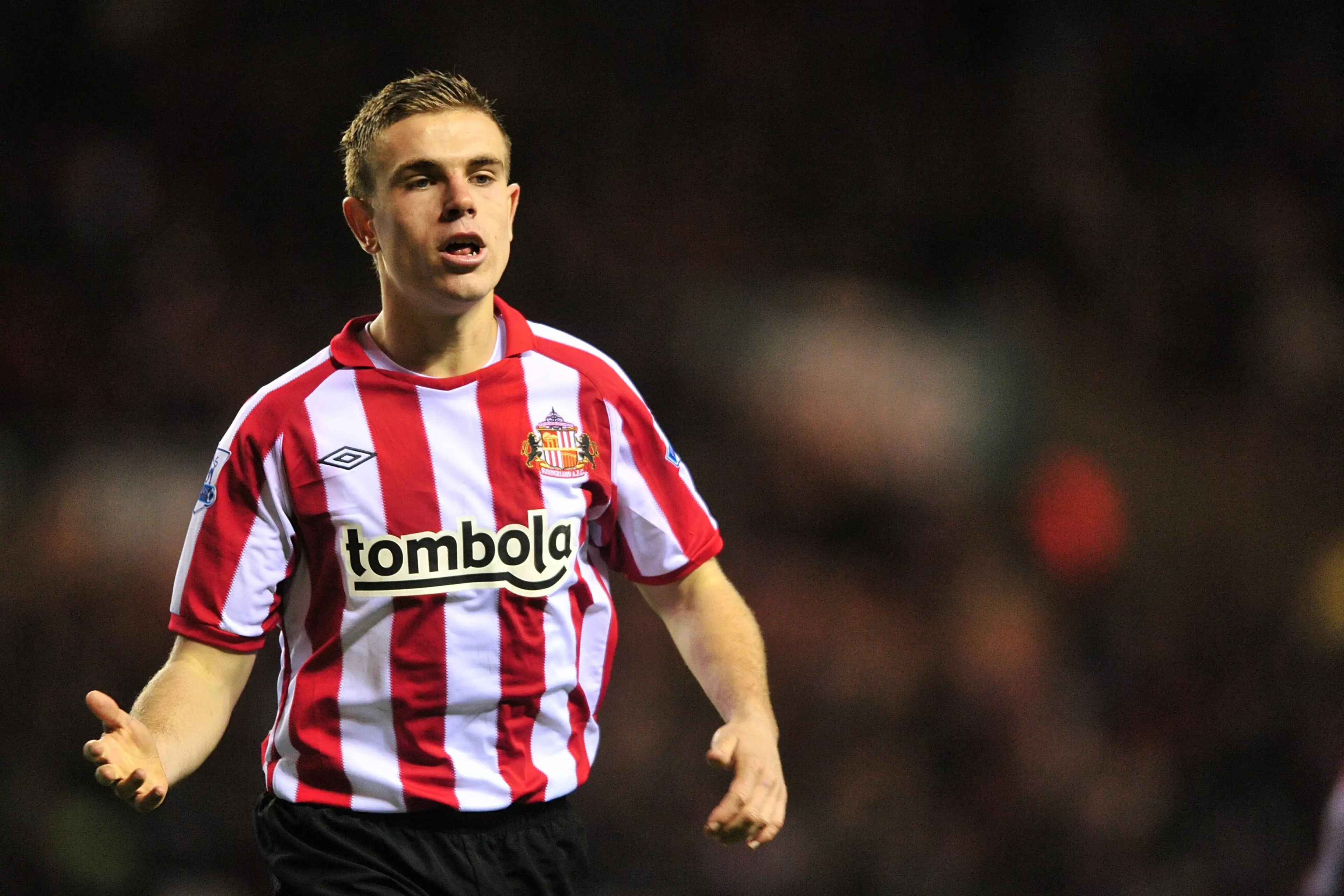 Henderson during his Sunderland days. Image: PA