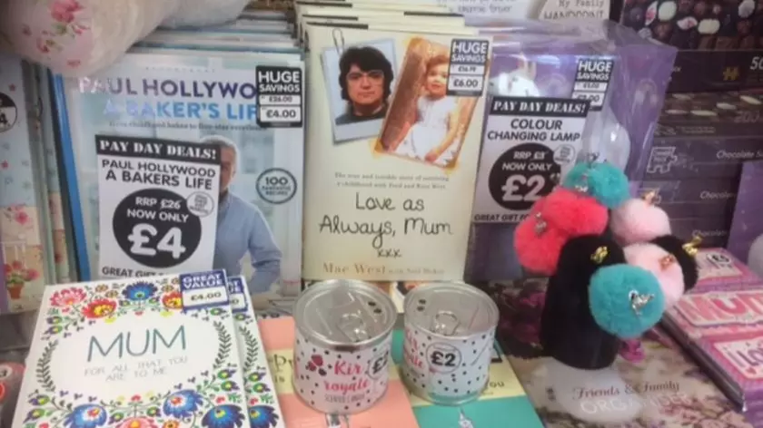 Bookshop Slammed For Mother's Day Display Featuring Rose West Book