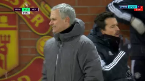 Watch: Jose Mourinho Can't Believe Ederson's Dramatic Double Save