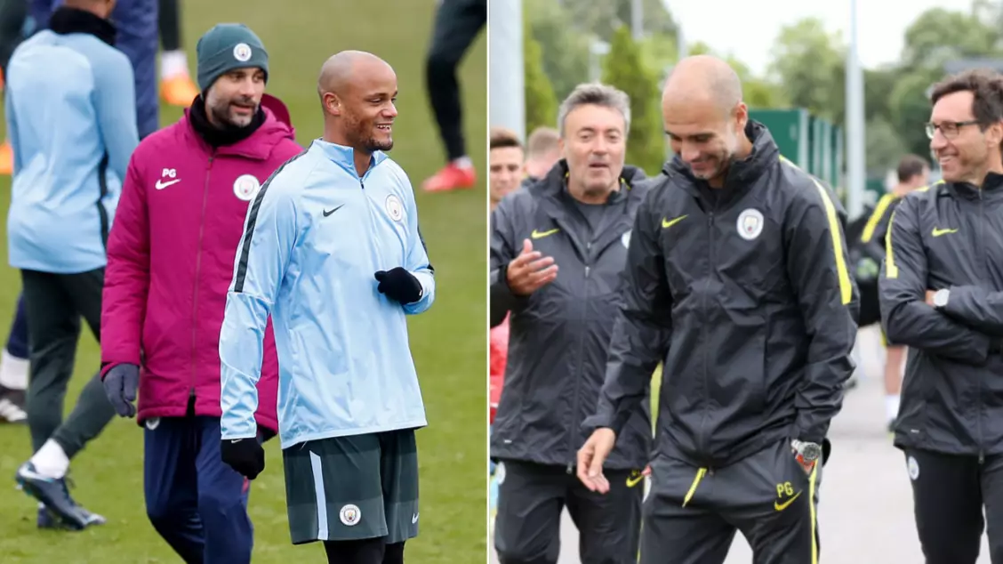 Vincent Kompany Buys Manchester City's Backroom Staff A Special Treat As Thank You 