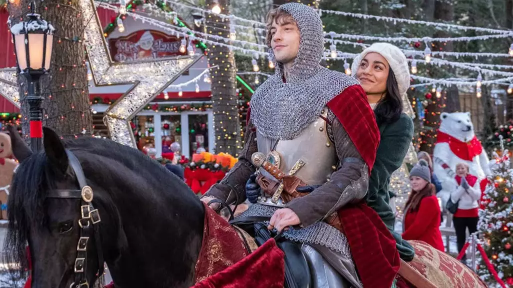 First Trailer For Vanessa Hudgens’ ‘The Knight Before Christmas’ Has Dropped 