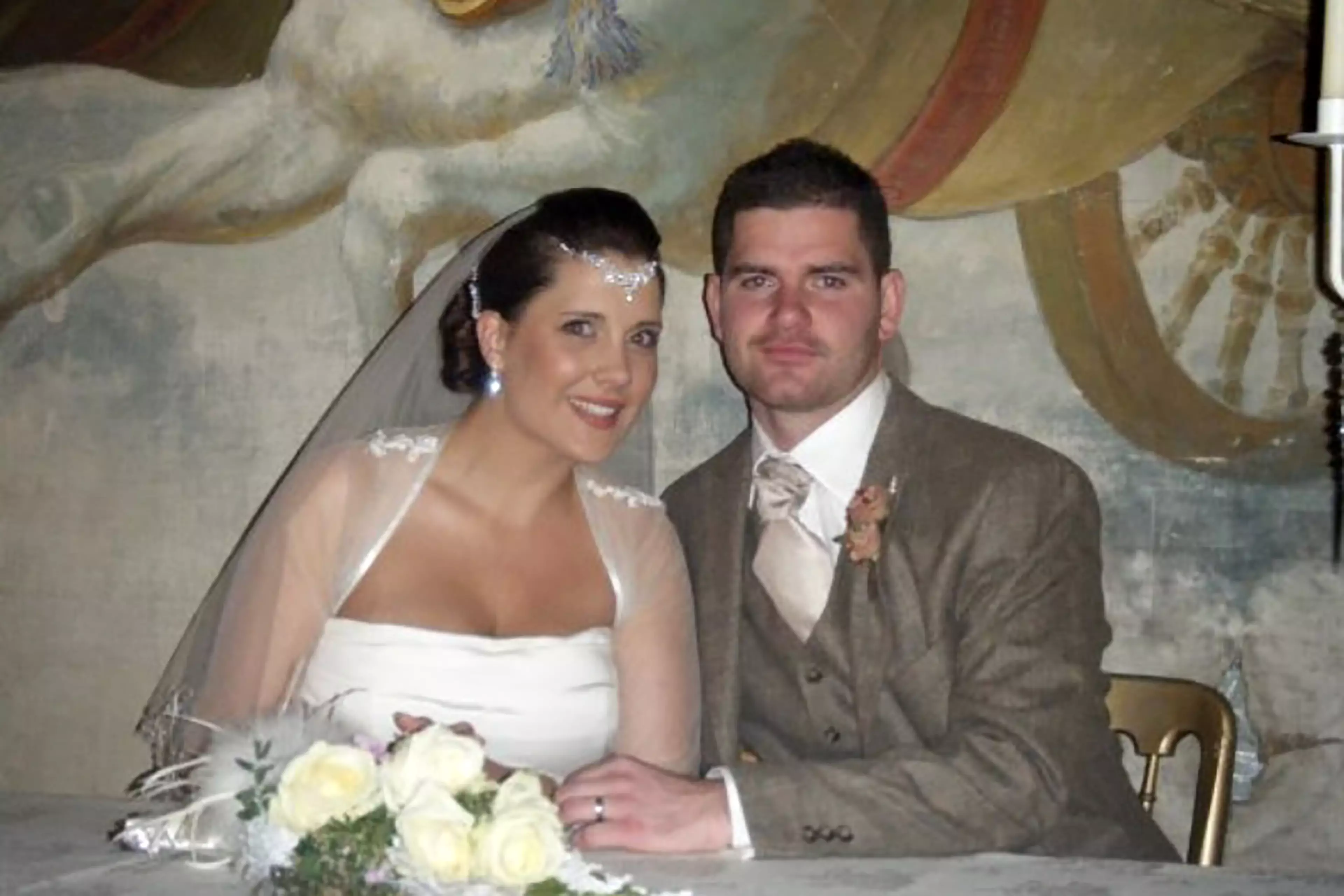 The couple's first wedding was marred by family drama (