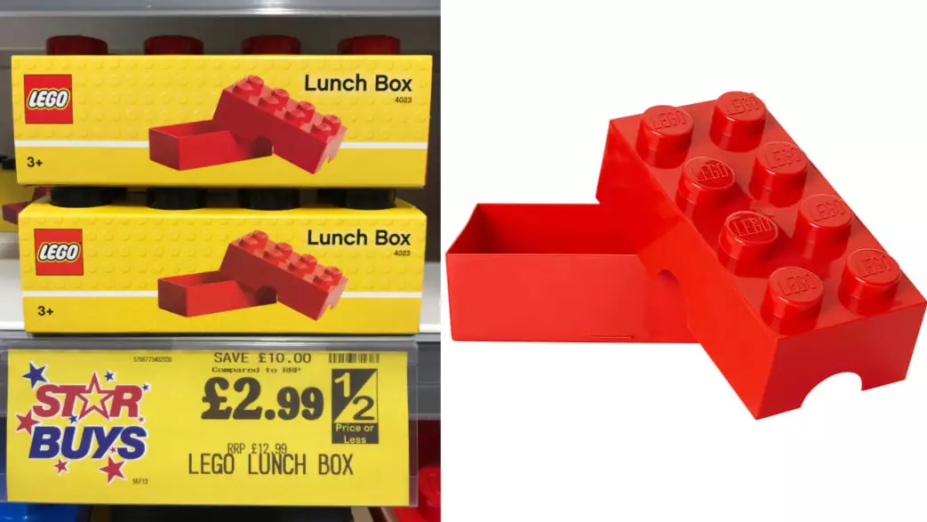 Home Bargains Is Selling Lego Lunch Boxes For £2.99