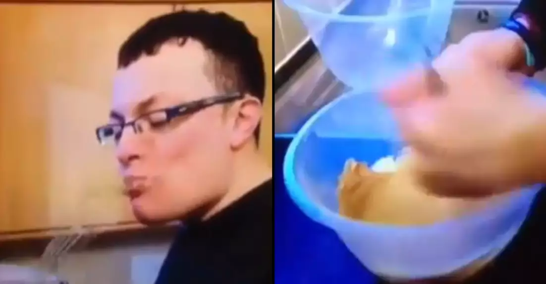 Come Dine With Me Contestant Has Very Weird Way Of Tasting Food