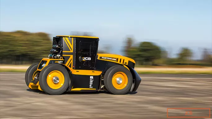 Guy Martin Breaks The Record For World's Fastest Tractor At 135mph