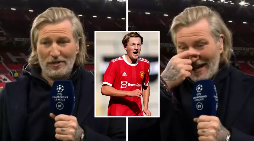 An Emotional Robbie Savage Nearly Breaks Down In Tears Discussing His Son, Charlie