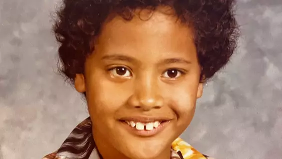 Dwayne Johnson Shares Incredible Throwback Snap From When He Was Seven