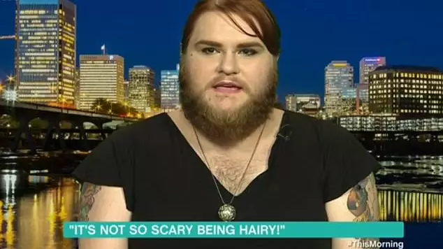 Woman With Beard Discusses Embracing Her Excess Body Hair On 'This Morning' 
