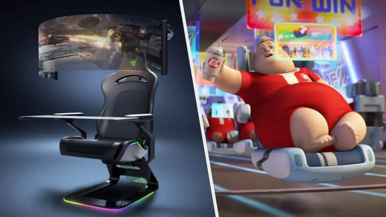 Razer's New Gaming Chair Is Being Compared To The Wall-E Recliners