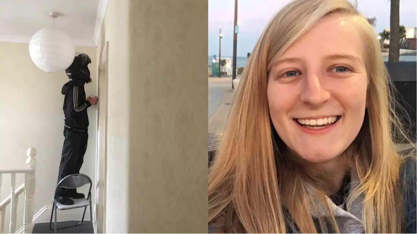 Student Gets Deliveroo Driver To Remove Spider From Her Hallway