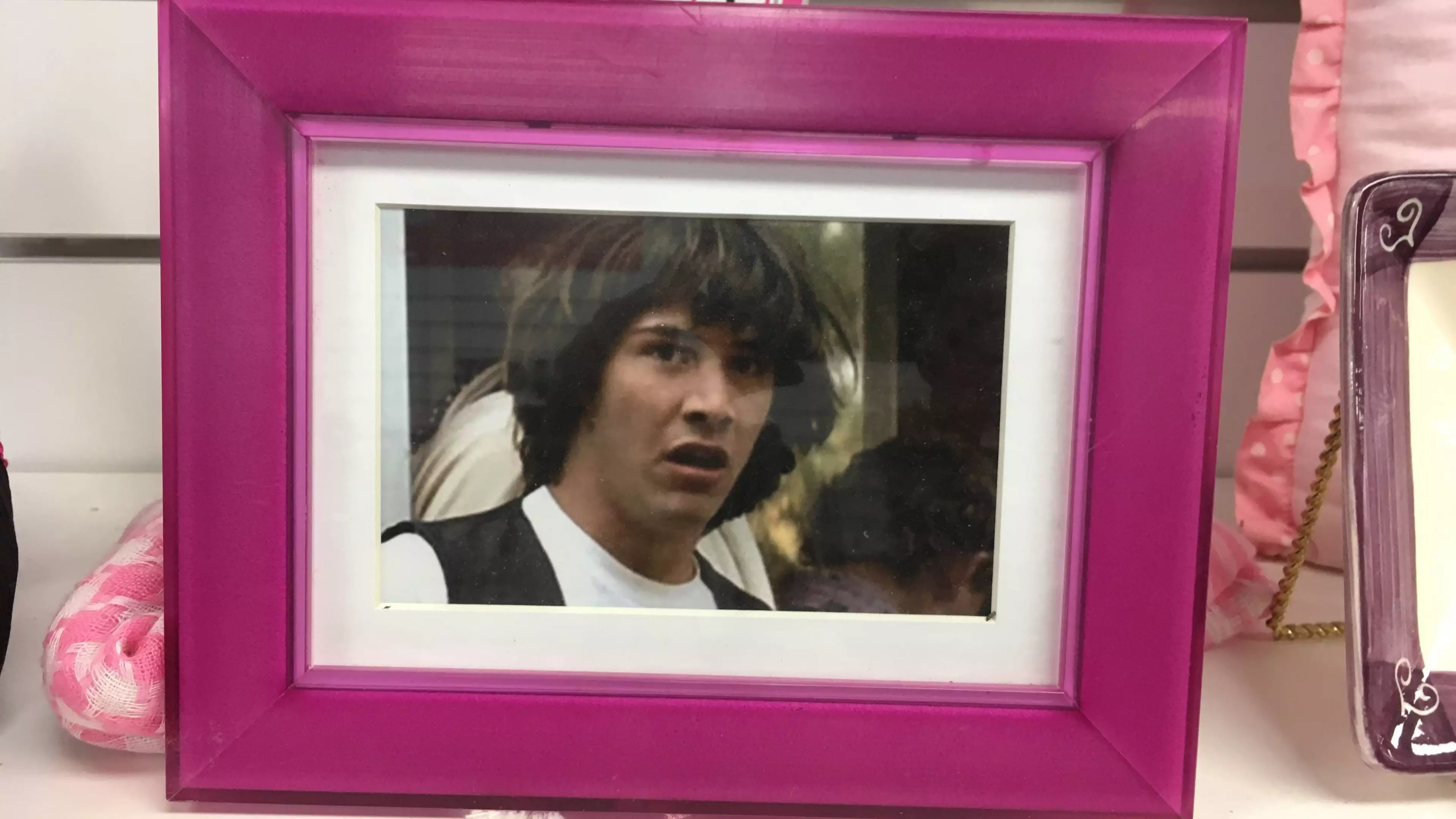 Aussie Op Shop Is Using Pictures Of Keanu Reeves To Spice Up Business