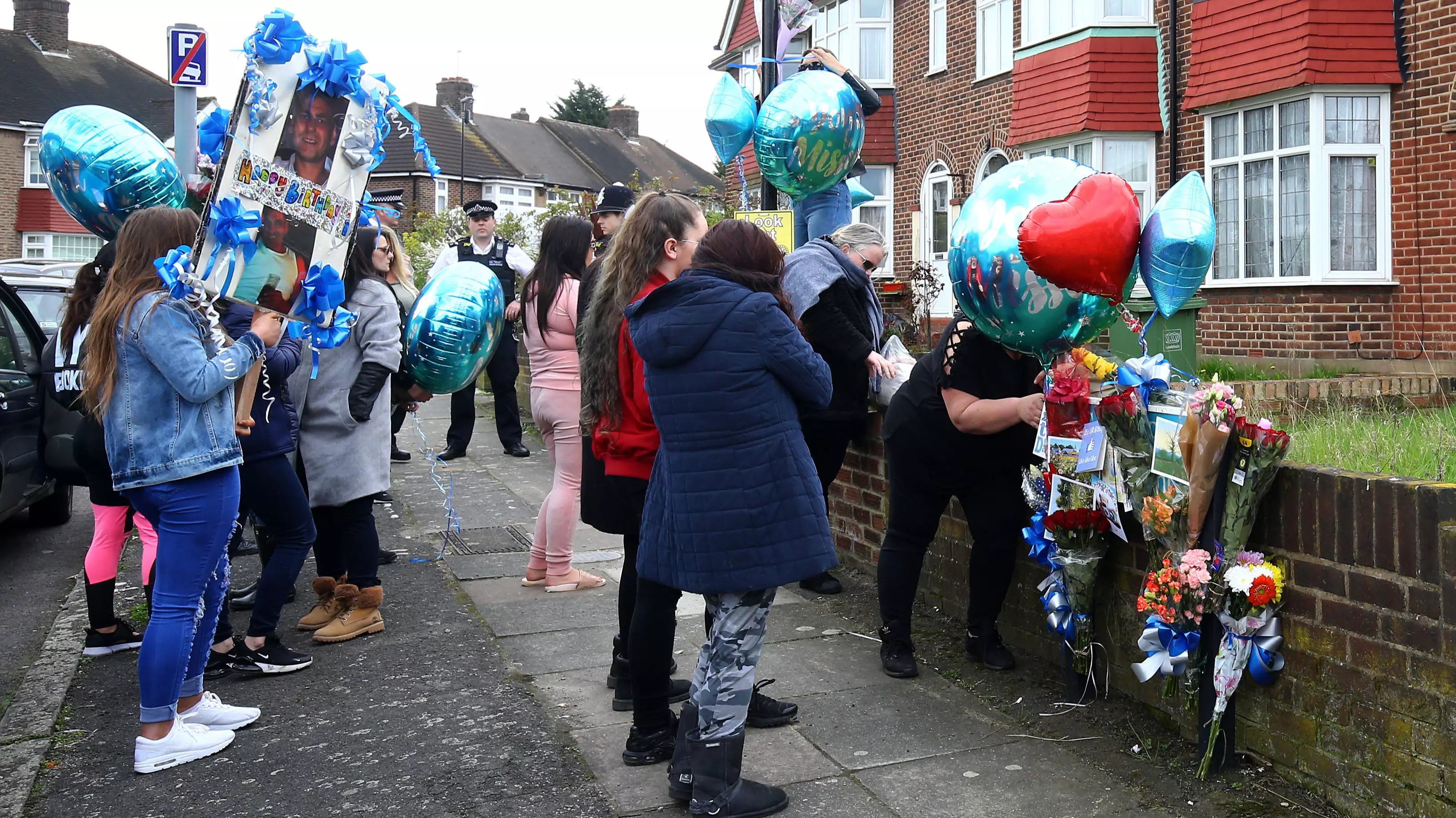 Relatives Of Dead Burglar Clash With Neighbours And Police After Laying Flowers For Birthday Tribute