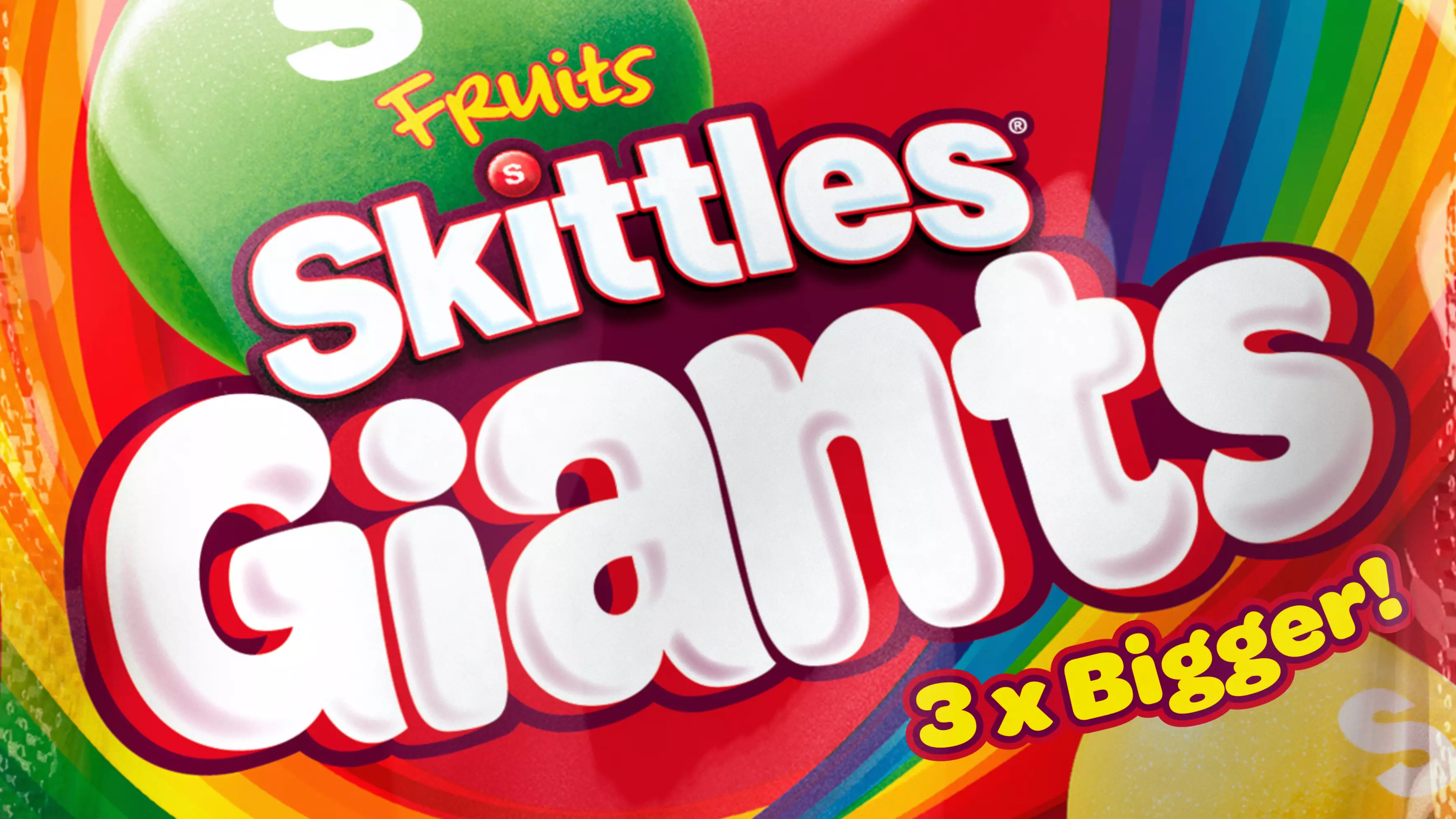 Skittles Giants Are Arriving In The UK And Are Three Times The Size 