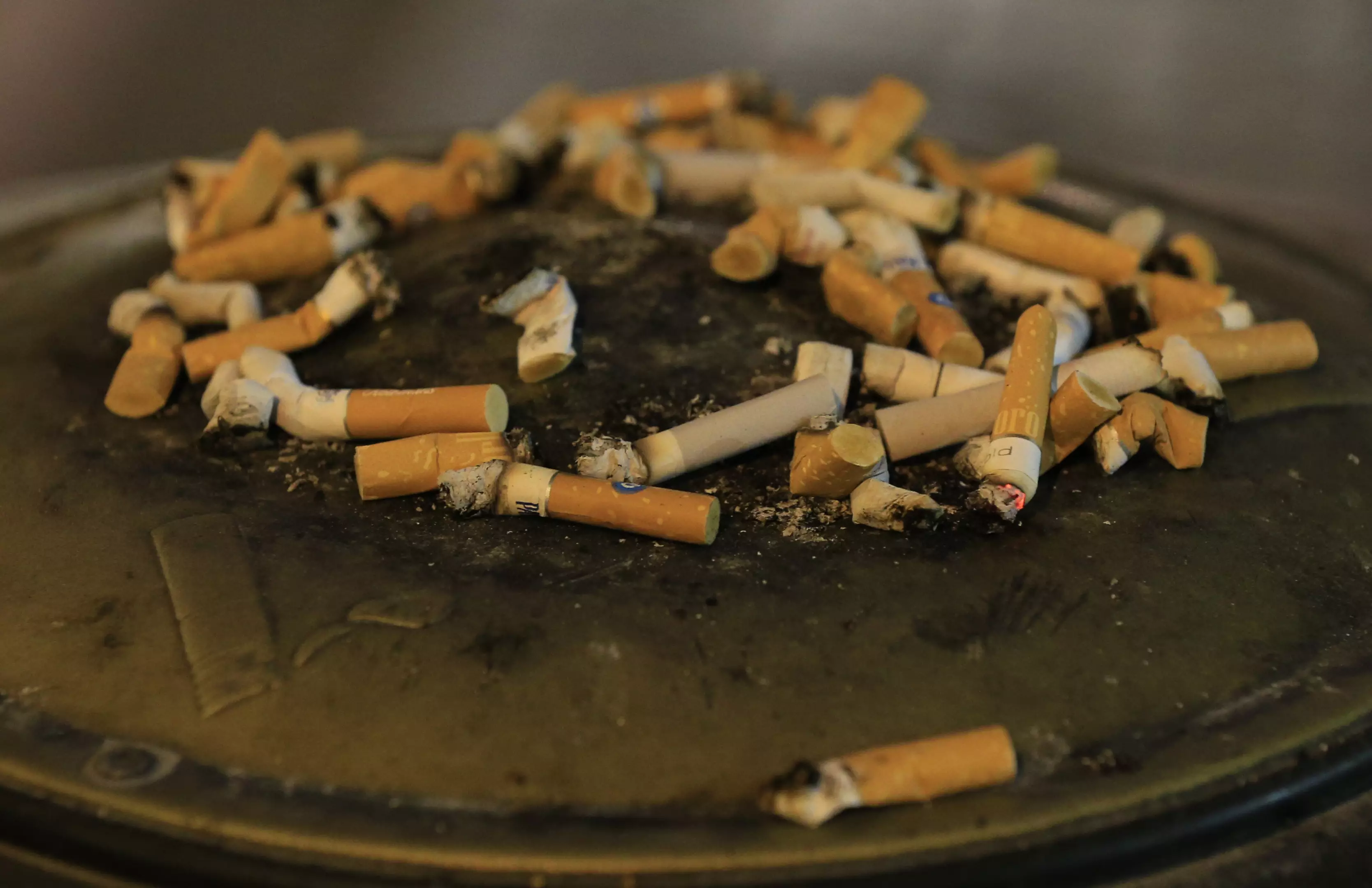 Cigarette butts... I think we'd all rather not.