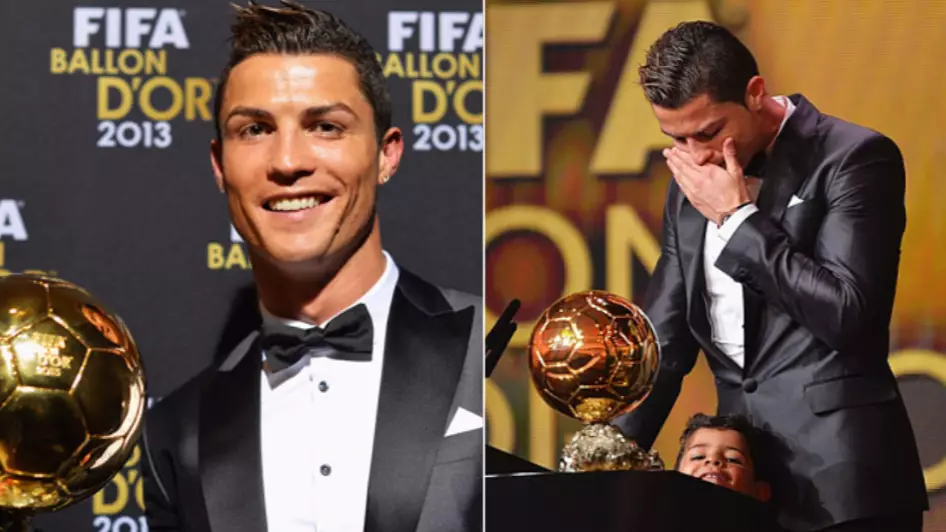 What Cristiano Ronaldo Did With His 2013 Ballon d'Or Trophy Deserves Huge Respect 