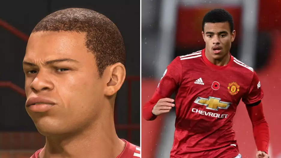Mason Greenwood's FIFA 21 Face Hasn't Been Updated For Next-Gen And It Somehow Looks Worse