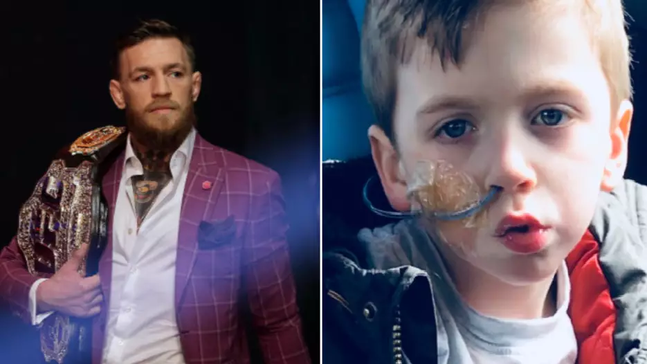 Mum 'Forever Grateful' To Conor McGregor For Donating €10,000 To Ill Son