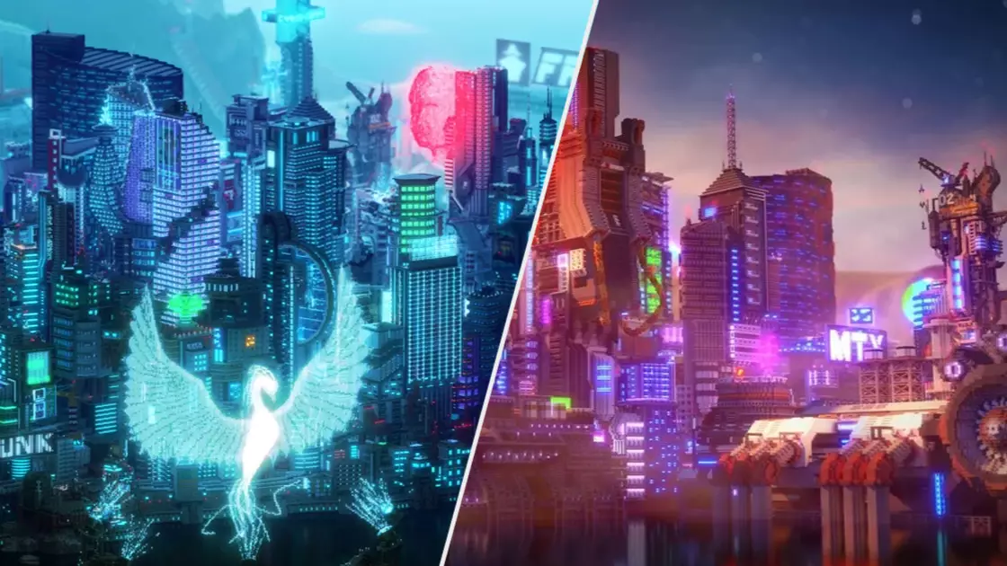 'Cyberpunk 2077' Inspired City Made In 'Minecraft' Is Breathtaking