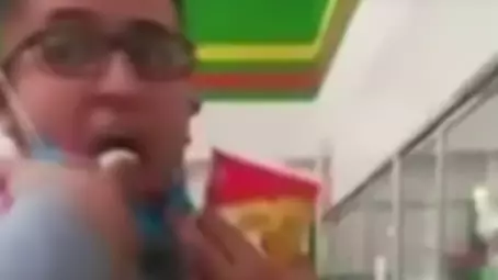 Man Filmed In Supermarket Putting Ice Cream Back On Shelf After Dipping Finger In And Tasting It