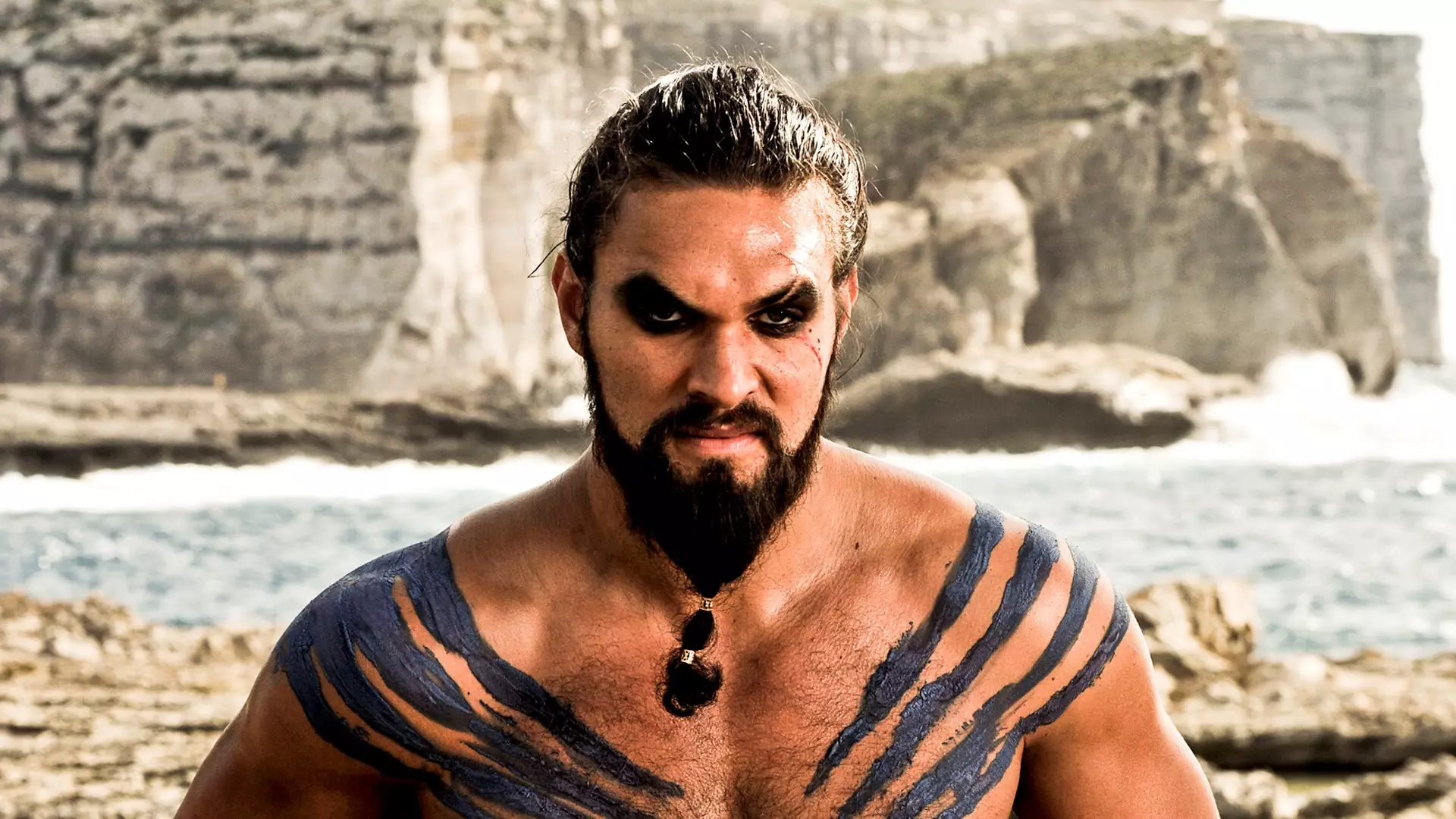 Jason Momoa as Khal Drogo in 'Game of Thrones'.