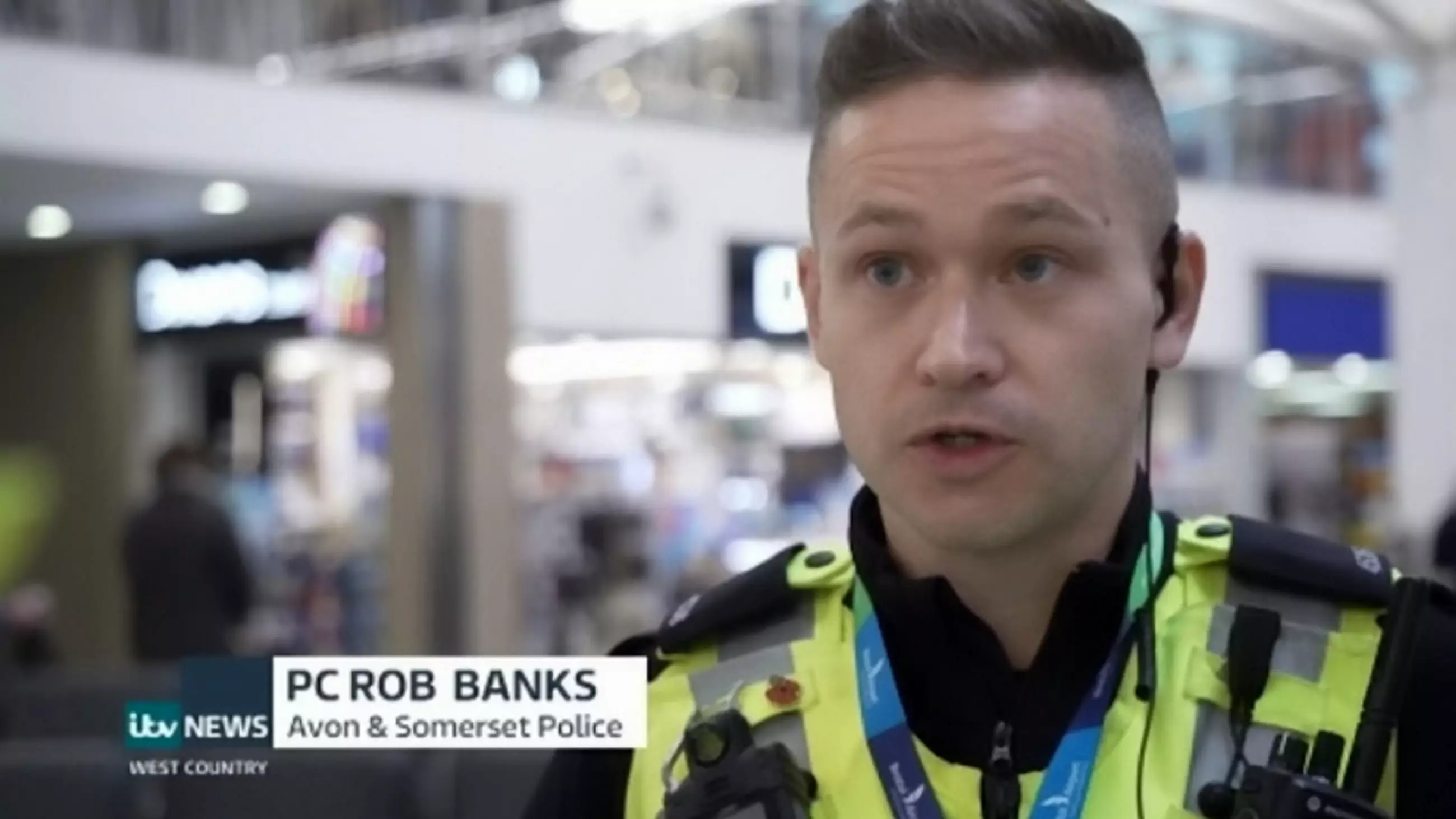 Policeman Called PC Rob Banks Goes Viral After TV Interview
