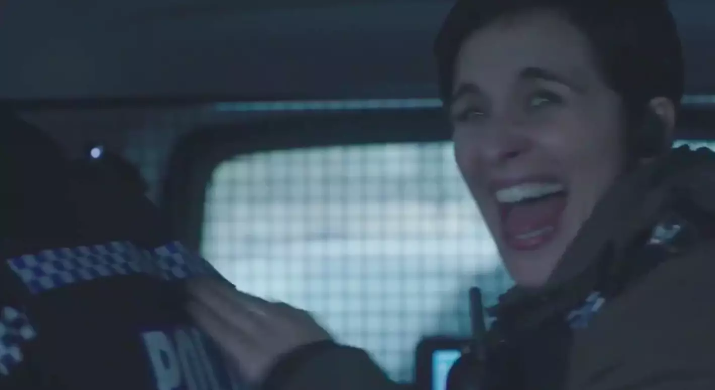Vicky McClure is left cackling at Adrian (