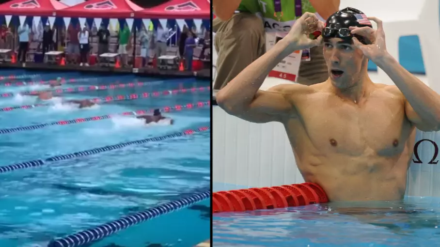 10-Year-Old Named Clark Kent Beats Michael Phelps' Record He's Held For 23 Years