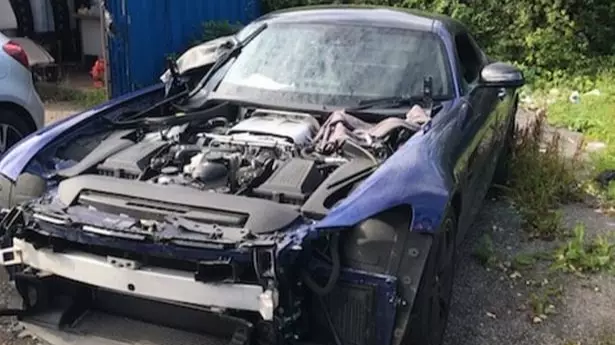 Couple Return From Holiday To Find £65k Mercedes Stripped For Parts