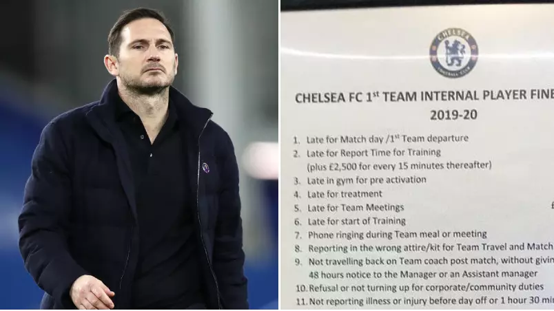 Chelsea's Fine List Under Frank Lampard Is Extremely Expensive 