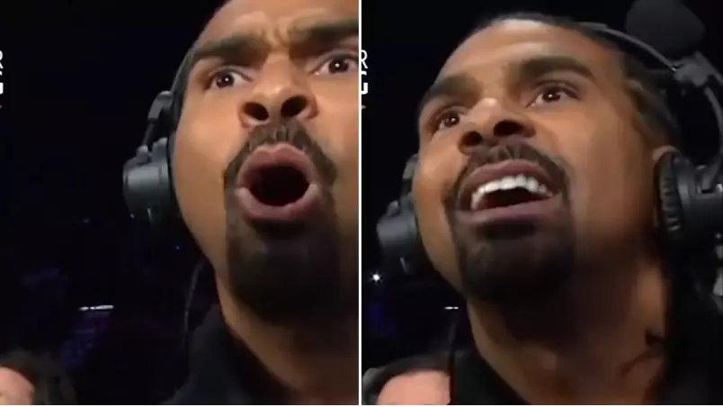Unseen Footage Of David Haye's Stunned Reaction To Tyson Fury Beating Deontay Wilder