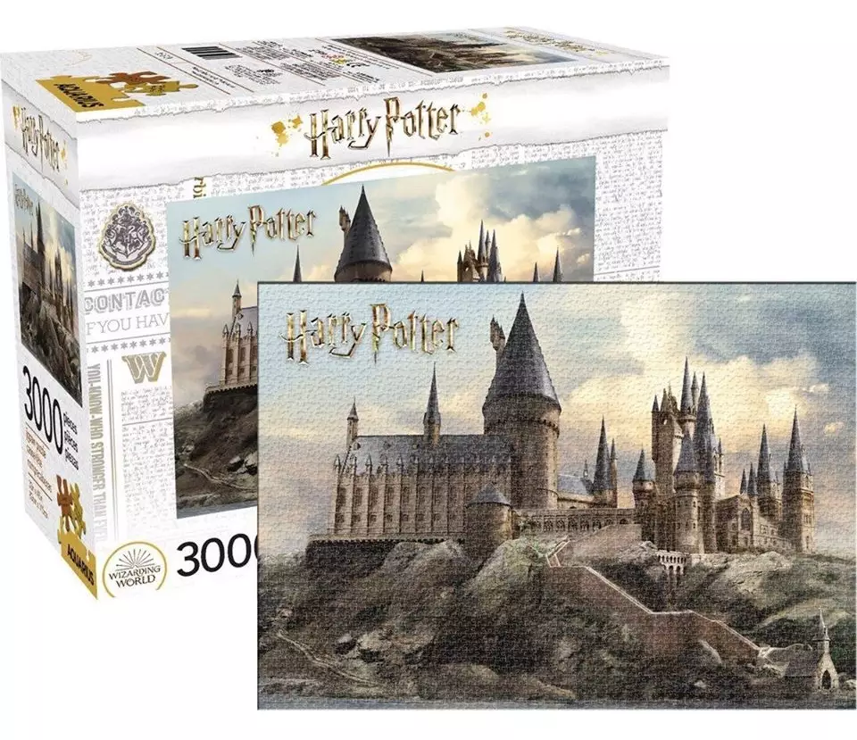 The 3,000-piece jigsaw is sure to keep puzzle muggles entertained for hours (