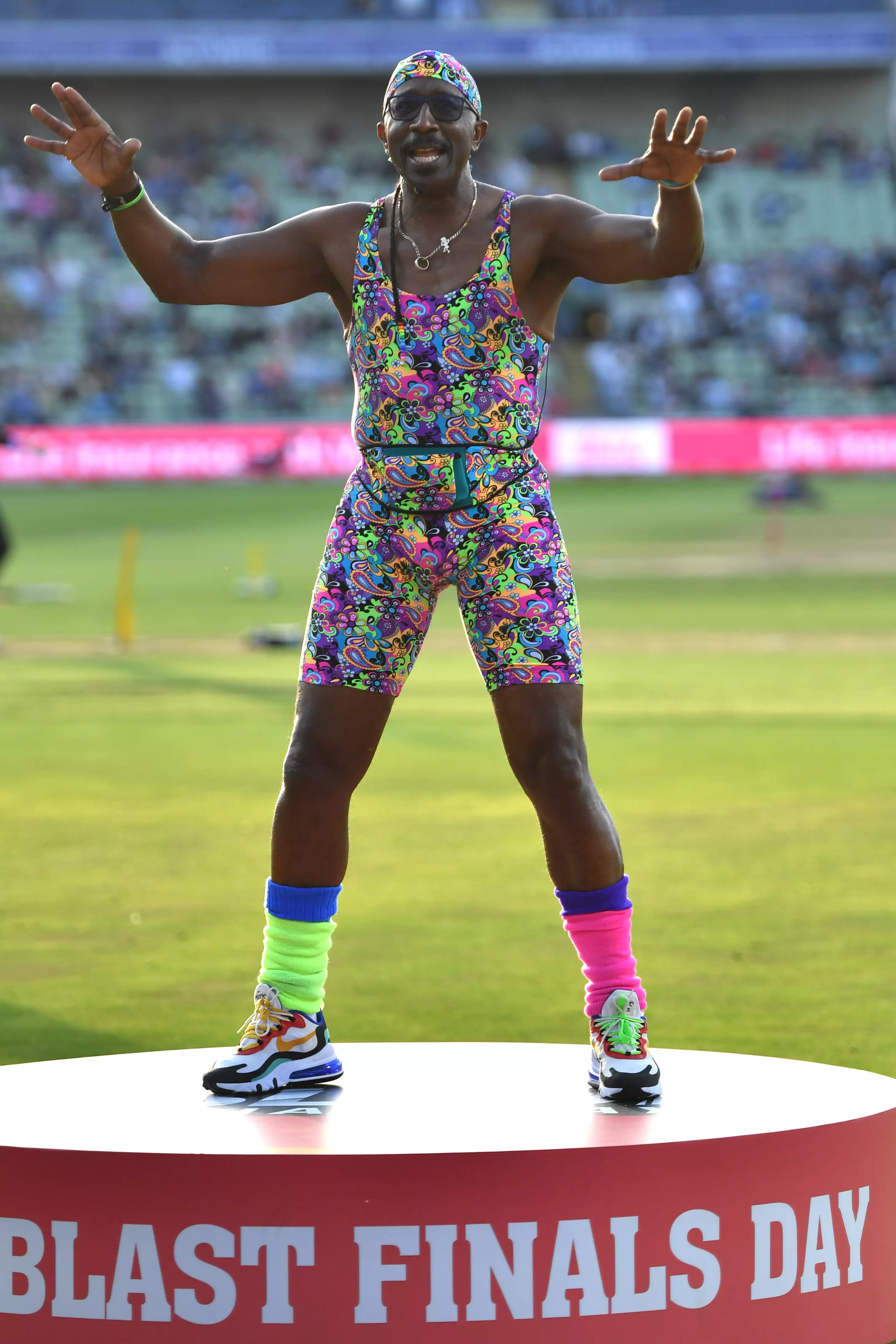 Mr Motivator's new workout has left some hot under the collar.