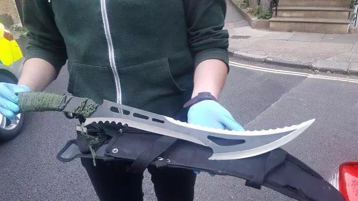  Police Charge 2,709 For Carrying A Knife In London In Just One Year