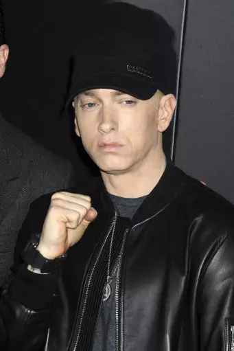 Protective pops, Eminem.