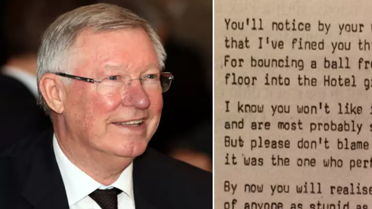 Sir Alex Ferguson Once Fined Whole Aberdeen Side And Told Them Through Poetry